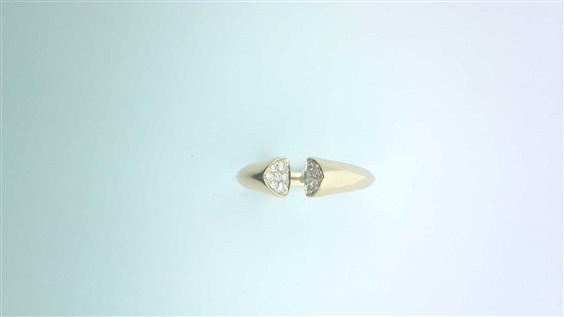 Anello Sommer Donna Conrariè in Oro giallo Diamante 0.12 Ct MOD.46334-T - MOD.46334-T